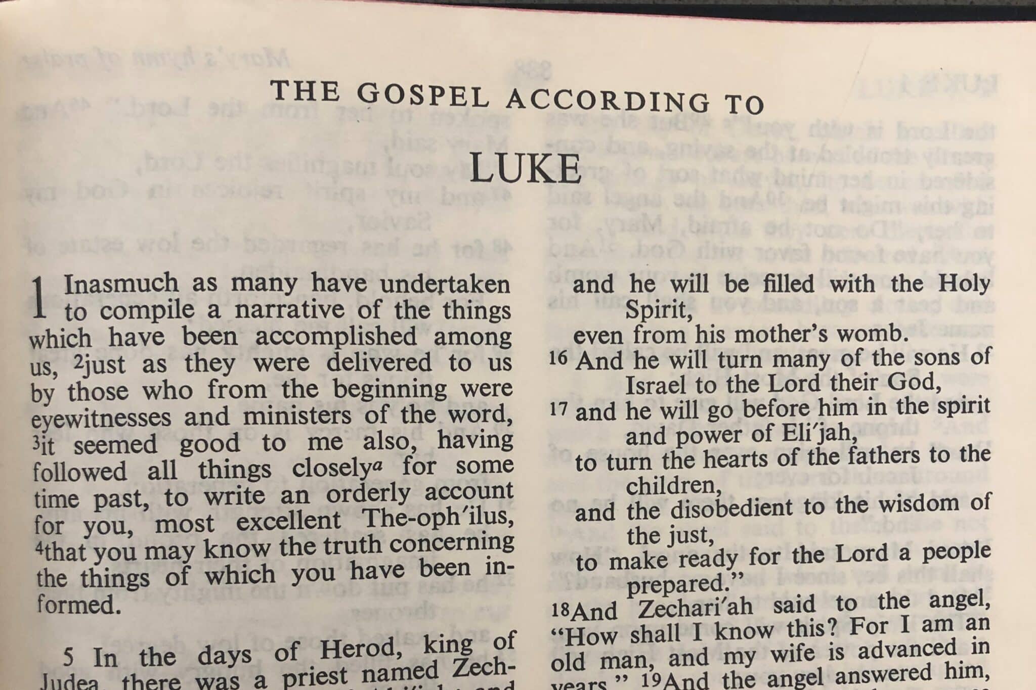 The Gospel of Luke